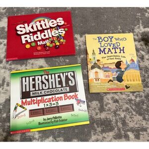 Scholastic Math Themed Paperbacks (3)